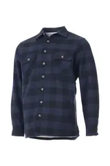 Grizzley herre A-team flanell med pile Marine 3XL